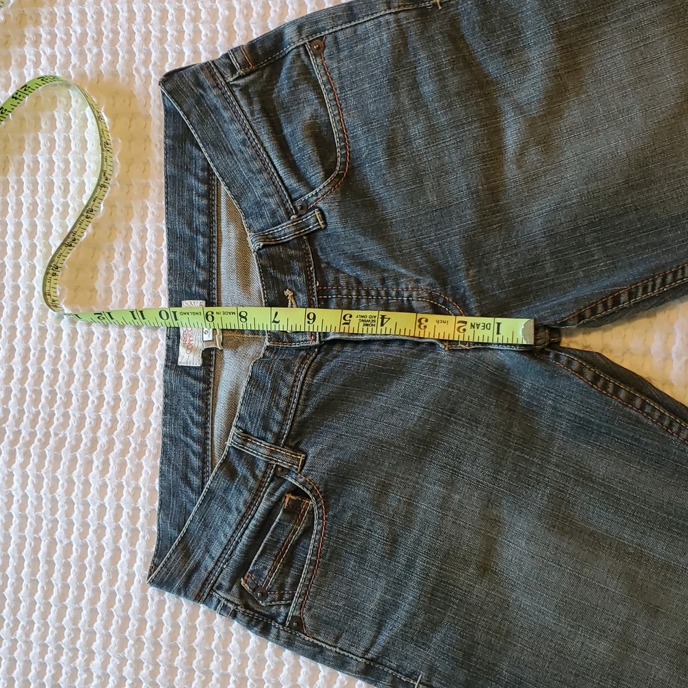 Embroidered Button Fly Jeans - Picture 10 of 14